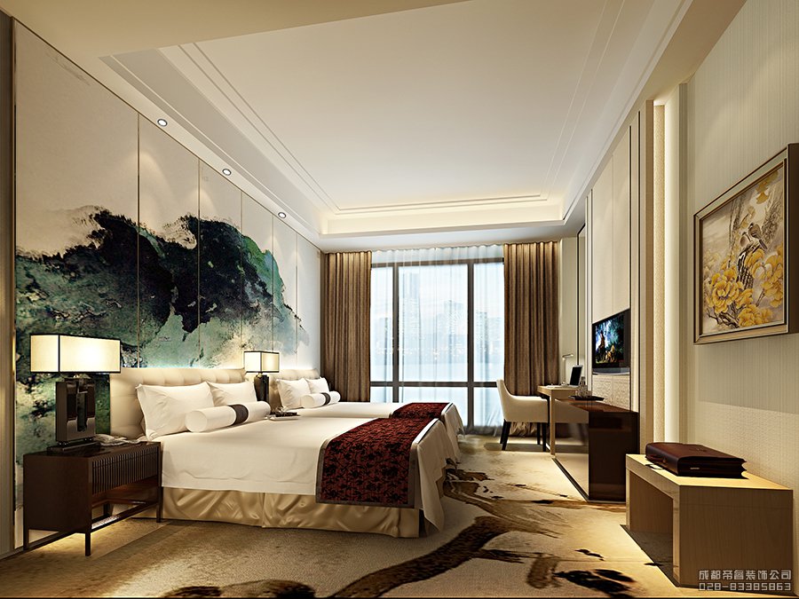 星級酒店客房設(shè)計(jì)效果圖