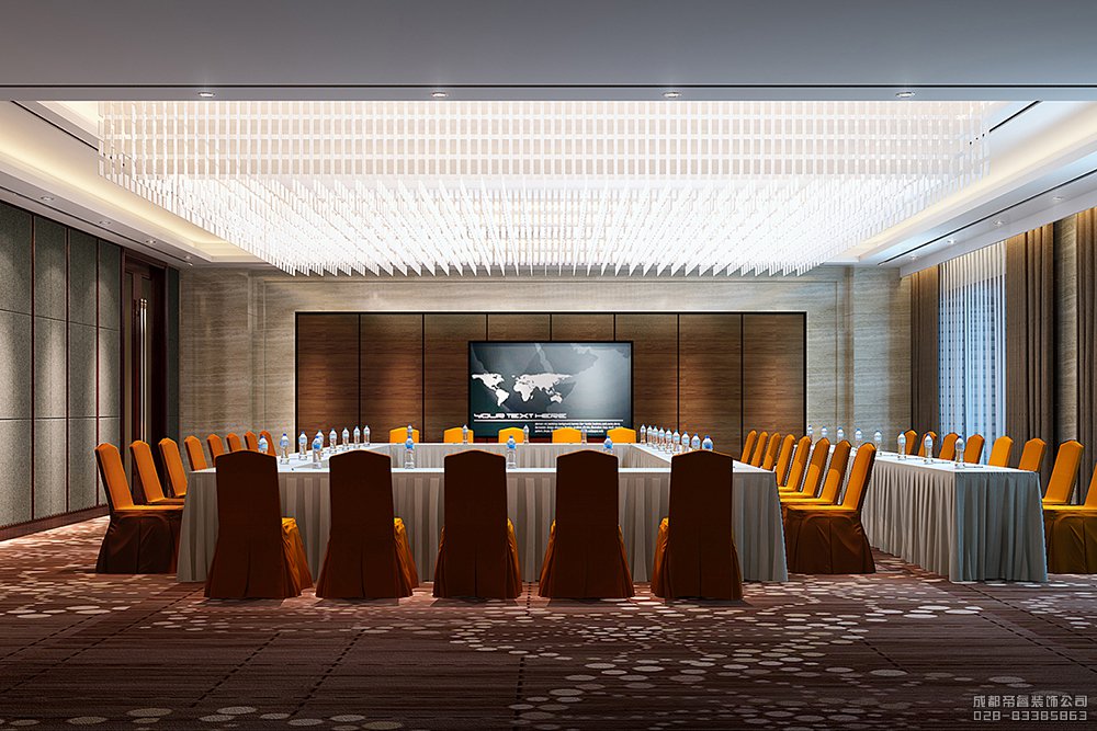 星級酒店會議廳設(shè)計(jì)效果圖