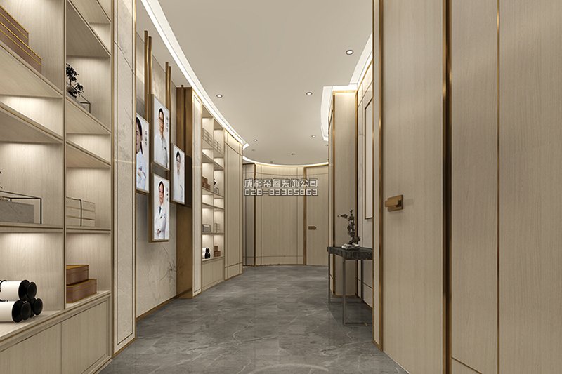 醫(yī)院過(guò)道裝修效果圖