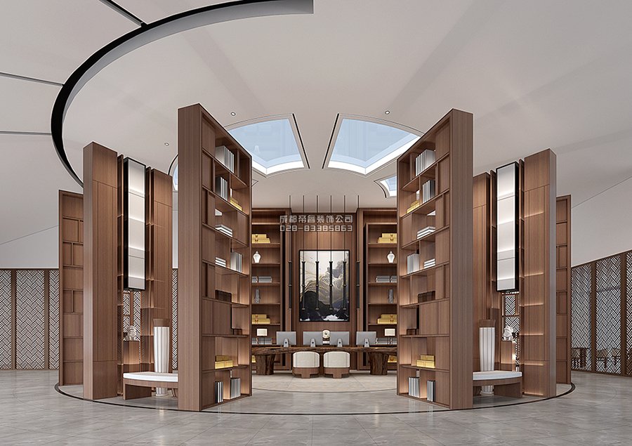 創(chuàng)意酒店會客廳裝修效果圖