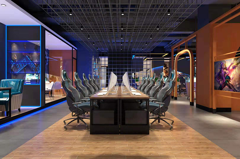 網咖、網吧裝修效果圖